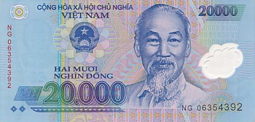 20.000 Vietnam Dong