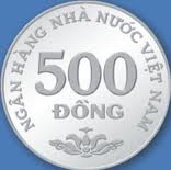 Coin 500 Vietnam Dong