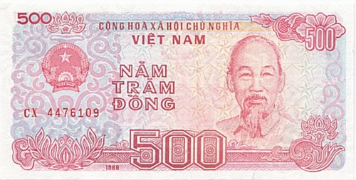 500 Vietnam Dong