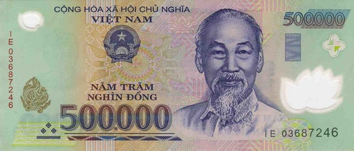 500.000 Vietnam Dong