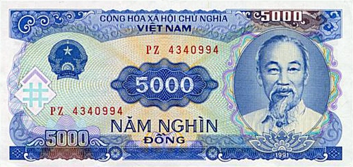 5000 Vietnam Dong