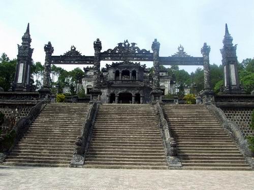 Hue Kings mausoleum Vietnam