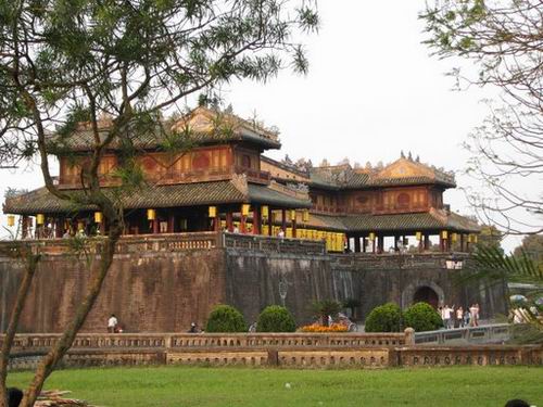 Hue forbidden city, Vietnam