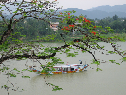 Perfume river, Hue, Vietnam
