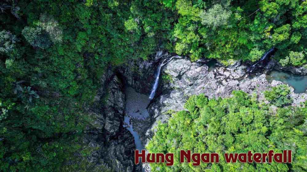 Discover pristine nature at Hung Ngan waterfall in Quang Ngai Discover pristine nature at Hung Ngan waterfall in Quang Ngai